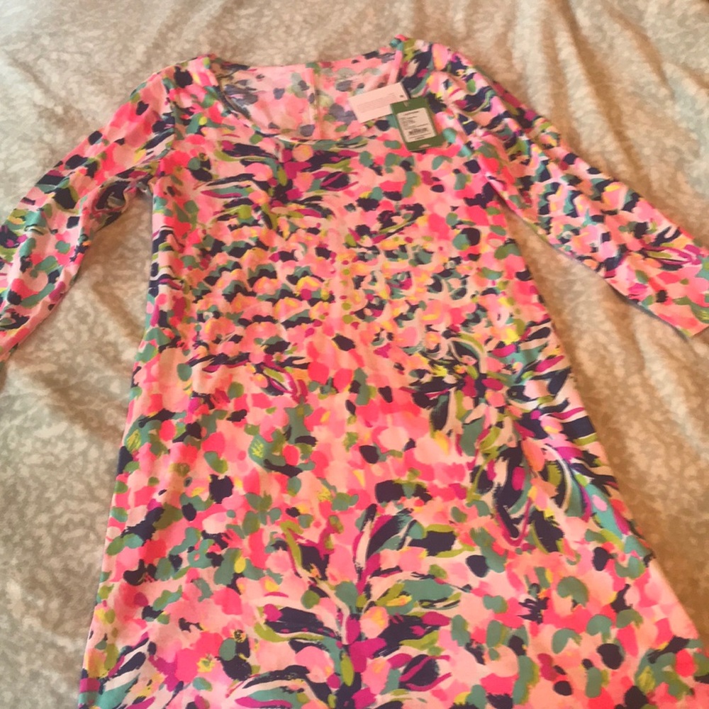 Lilly P dress, 3/4 sleeves, NWT sz Large